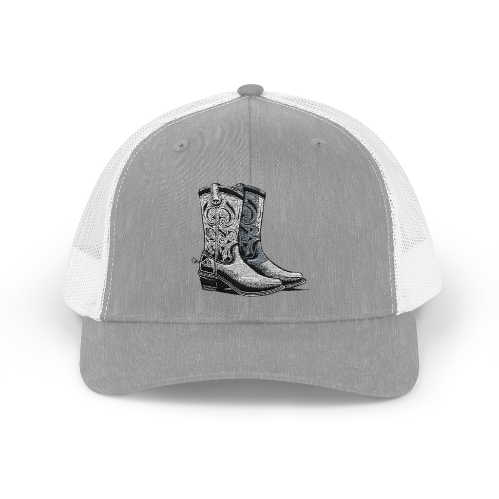 Cowboy Boots Trucker Cap
